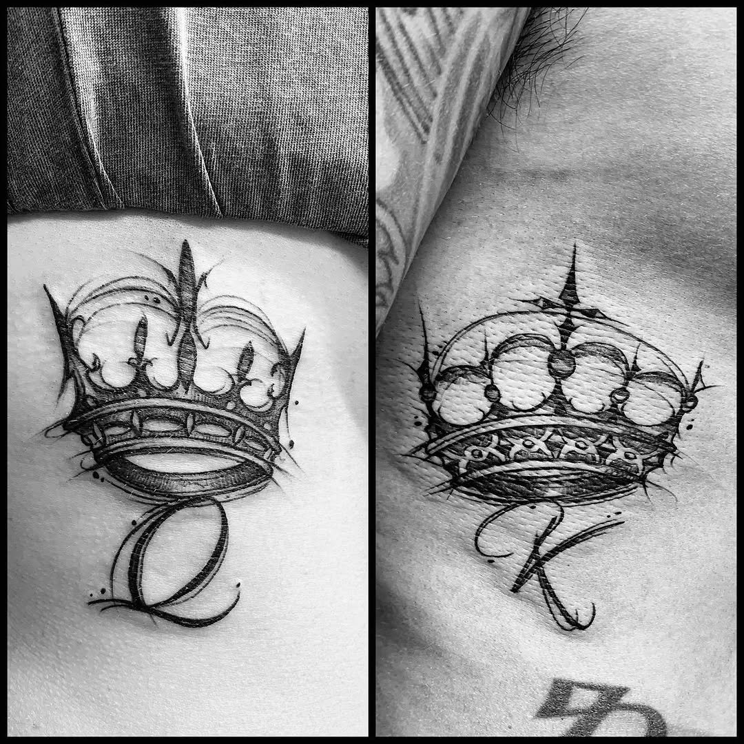Tatuaje profesional en estudio MartinK Tattoo coronas