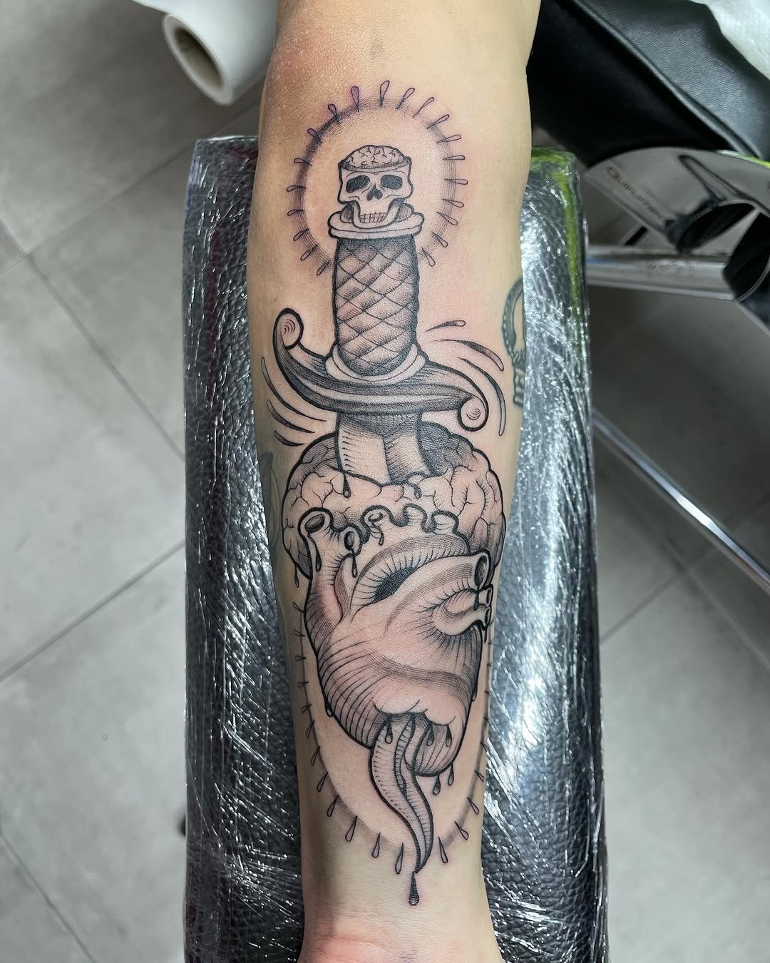 La lucha entre el corazón y la mente,los une el coraje