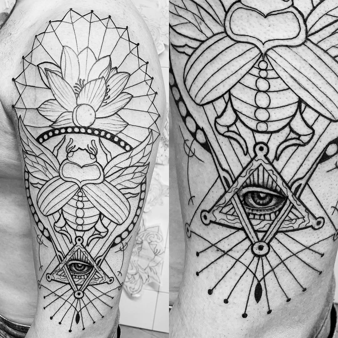 Tatuaje profesional en estudio MartinK Tattoo