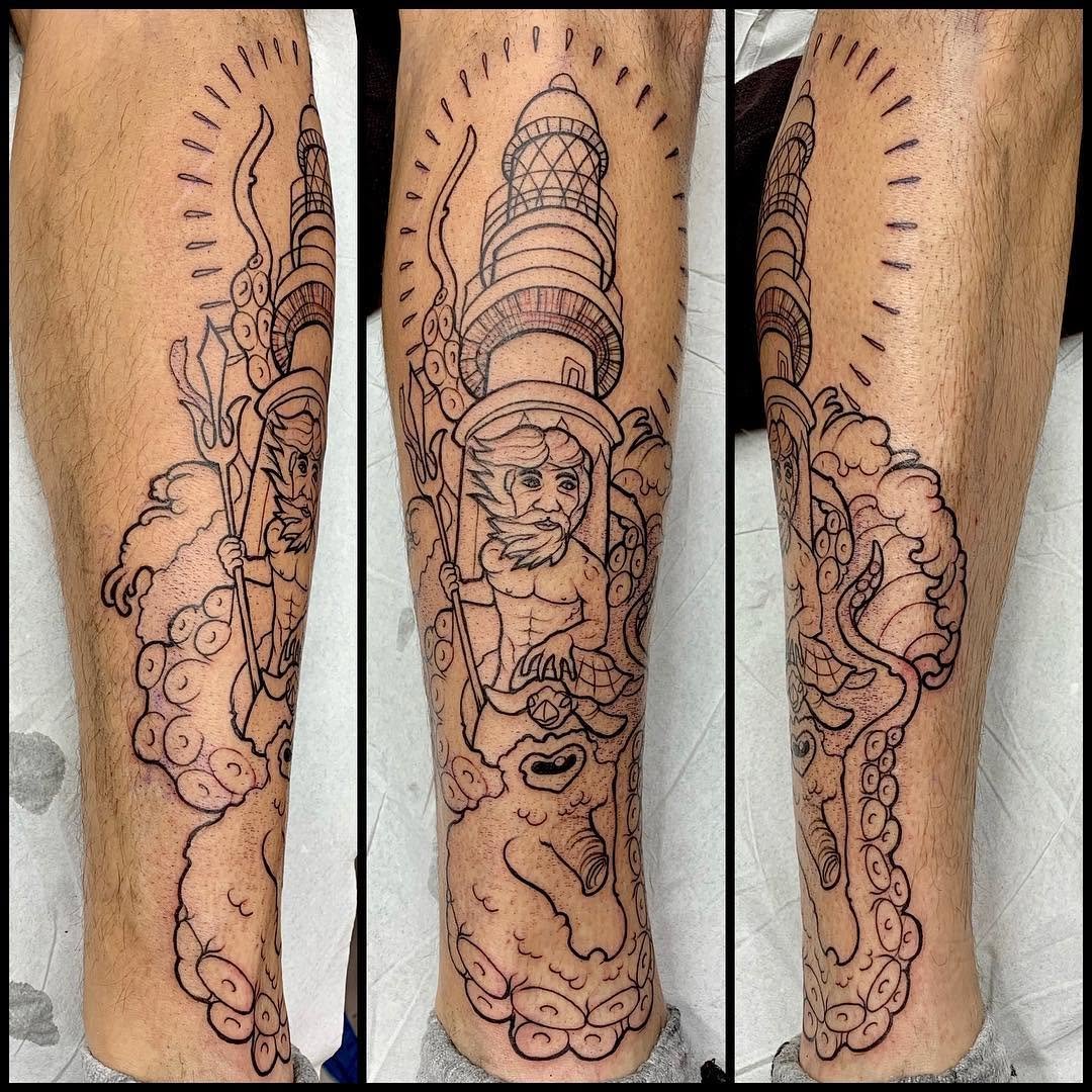 Tatuaje profesional en estudio MartinK Tattoo