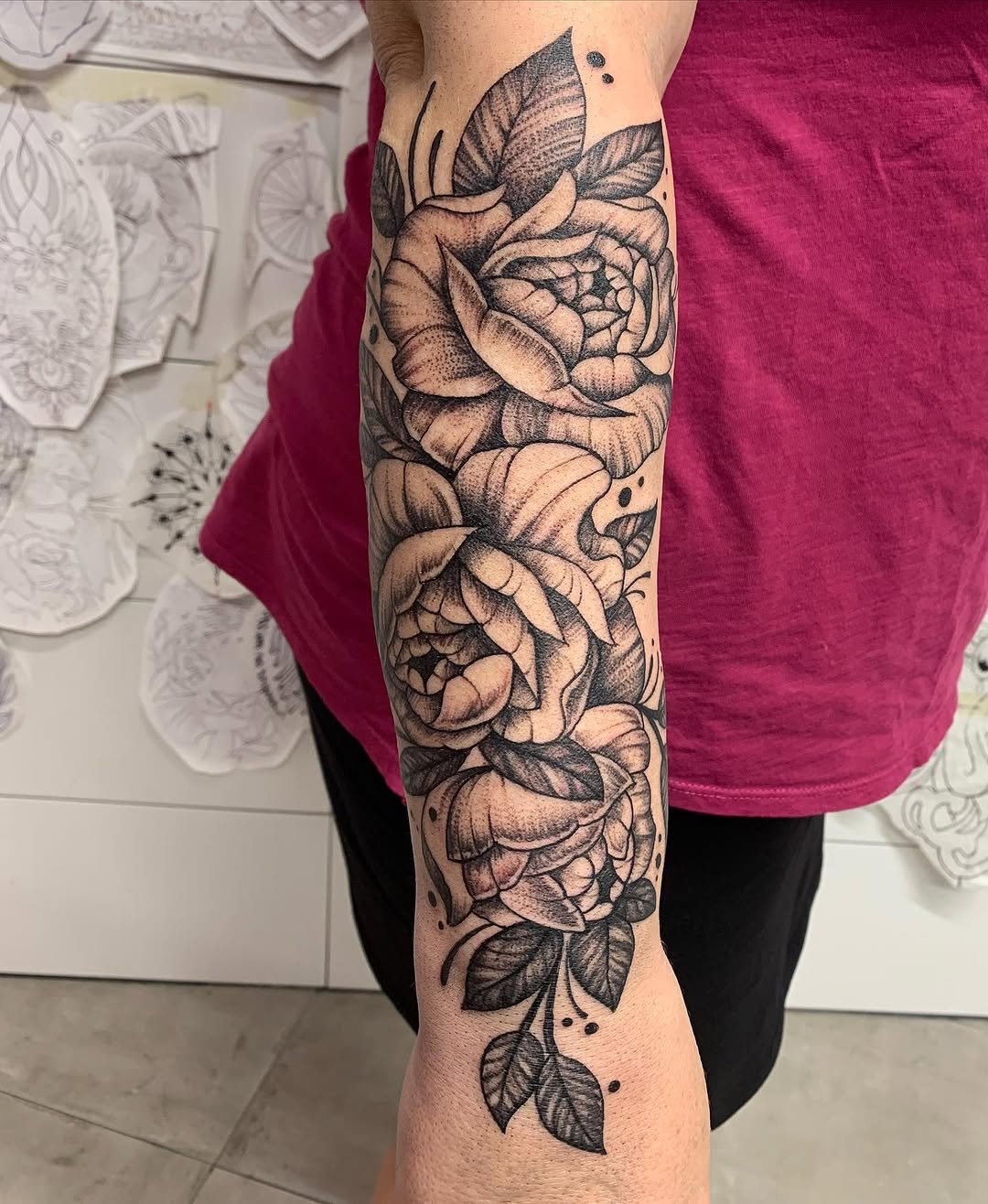 Tatuaje profesional en estudio MartinK Tattoo